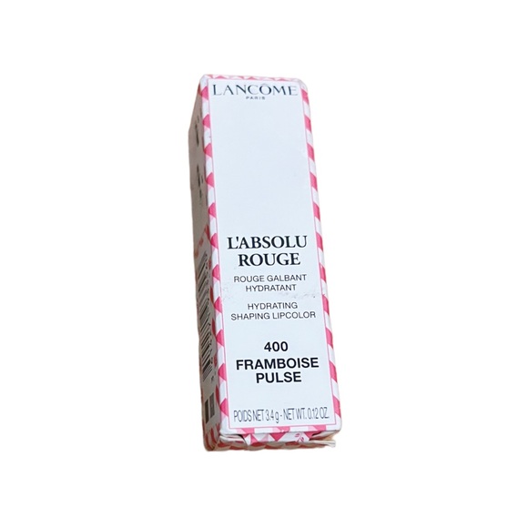 LANCOME LIMITED EDITION L'ABSOLU ROUGE 400 FRAMBOISE PULSE - BNIB - Picture 2 of 2